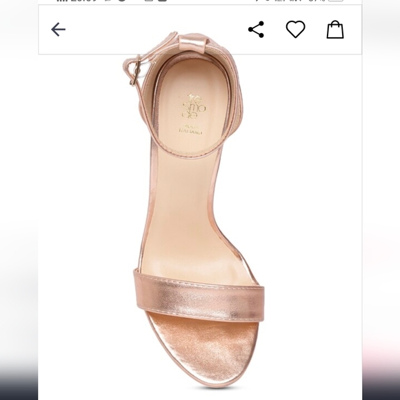 Tresmode Moda italiano rose gold stilettos - Picture 3 of 17